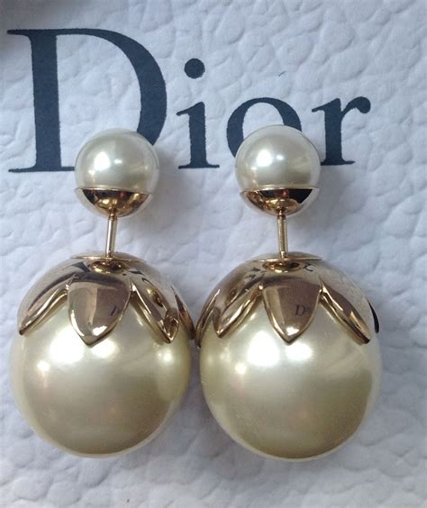 dior butterfly earrings|tribal pearl earrings dior.